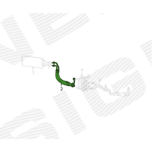 ШЛАНГ МАСЛЯНОГО РАДІАТОРА - 1