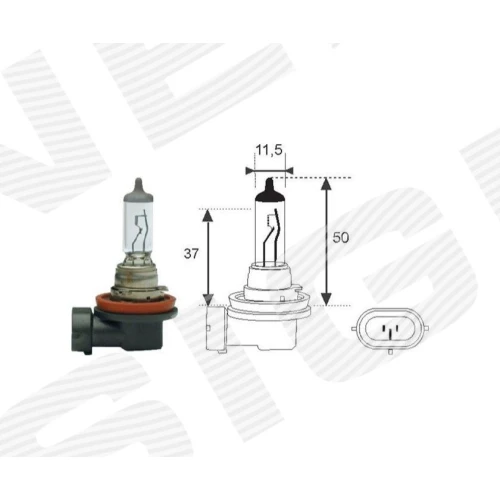 ЛАМПА H11 - 0