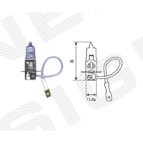 ЛАМПА H3 - 0