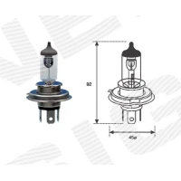 ЛАМПА H4 H4MM