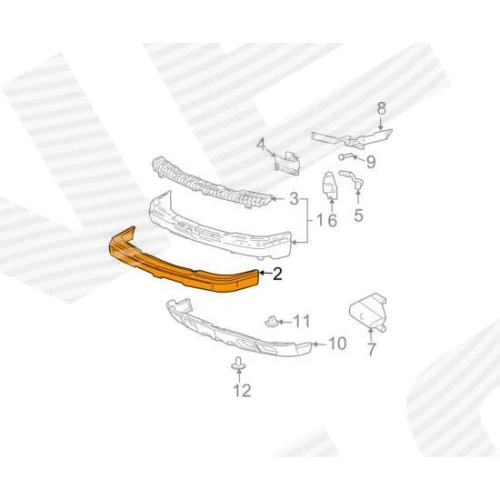 ПЕРЕДНІЙ БАМПЕР - 1