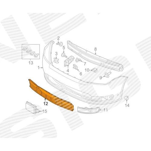 РЕШІТКА В БАМПЕР - 2