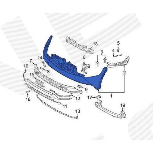 ПЕРЕДНІЙ БАМПЕР - 2