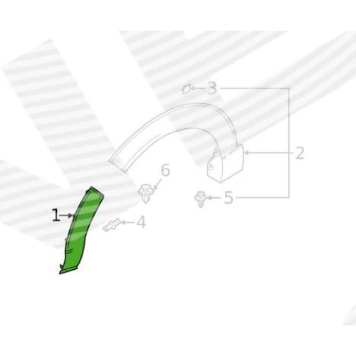 МОЛДІНГ БАМПЕРА - 1