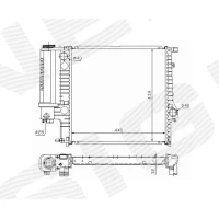 РАДІАТОР RA60623A