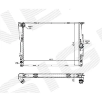 РАДІАТОР RA60786Q