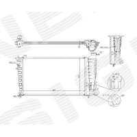 РАДІАТОР RA61379A