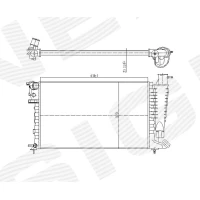 РАДІАТОР RA61382