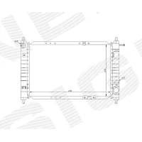 РАДІАТОР RA61653