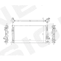 РАДІАТОР RA62017A