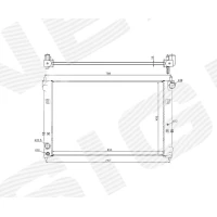 РАДІАТОР RA62460A