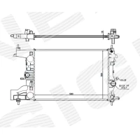 РАДІАТОР RA630727