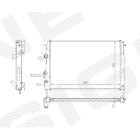РАДІАТОР RA63896