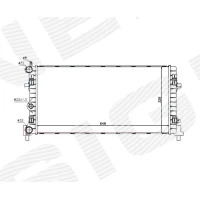 РАДІАТОР RA640012