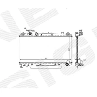 РАДІАТОР RA64631/64644A