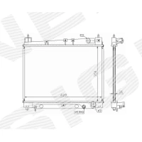 РАДІАТОР RA64798A