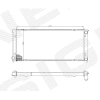 РАДІАТОР RA65262A