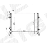 РАДІАТОР RA65296