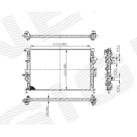 РАДІАТОР RA66862