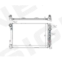РАДІАТОР RA67168Q