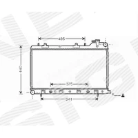 РАДІАТОР RA67713