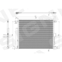 РАДІАТОР КОНДИЦІОНЕРА RC39016
