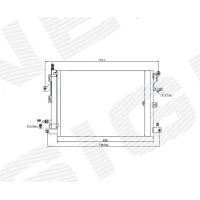 РАДІАТОР КОНДИЦІОНЕРА RC940089