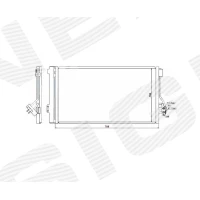 РАДІАТОР КОНДИЦІОНЕРА RC940178