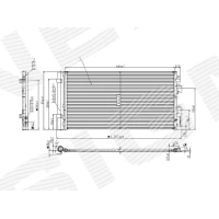 РАДІАТОР КОНДИЦІОНЕРА RC940259