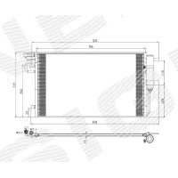 РАДІАТОР КОНДИЦІОНЕРА RC940764