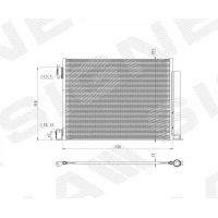 РАДІАТОР КОНДИЦІОНЕРА RC941197