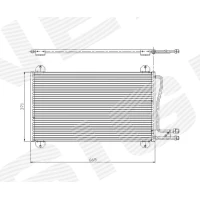 РАДІАТОР КОНДИЦІОНЕРА RC94225