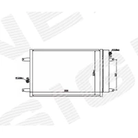 РАДІАТОР КОНДИЦІОНЕРА RC94575
