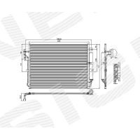 РАДІАТОР КОНДИЦІОНЕРА RC94962