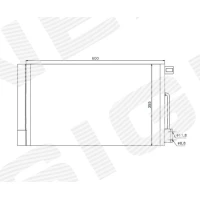 РАДІАТОР КОНДИЦІОНЕРА RC94973