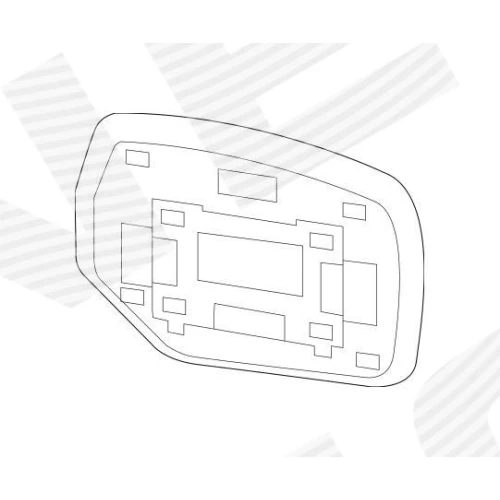 СКЛО ДЗЕРКАЛА ЗАДНЬОГО ВИДУ - 2