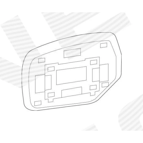 СКЛО ДЗЕРКАЛА ЗАДНЬОГО ВИДУ - 2